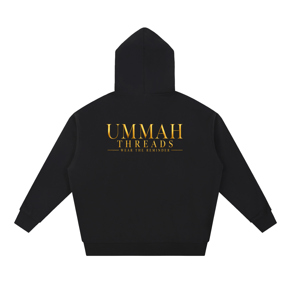 And He Is With You Wherever You Are — premium black hoodie